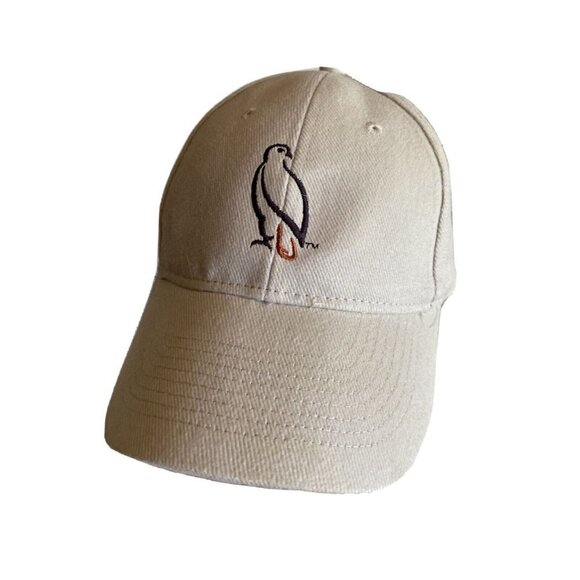 For the Land.Org Beige Red Tail Hawk Hat Cap Adjustable - Picture 1 of 8